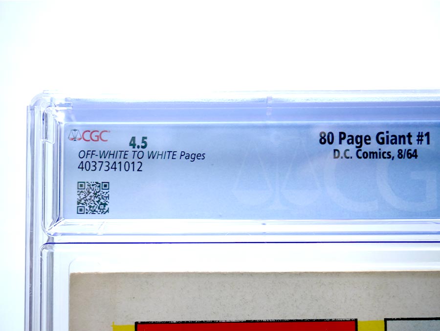 80-Page Giant #1 Cover B CGC 4.5
