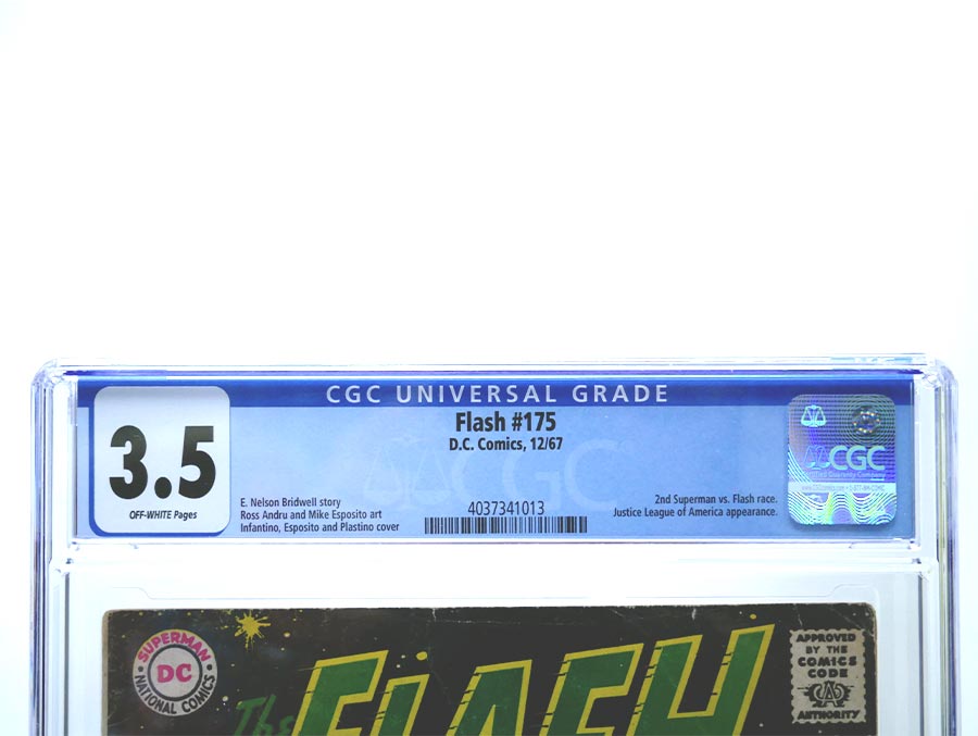 Flash #175 Cover B CGC 3.5
