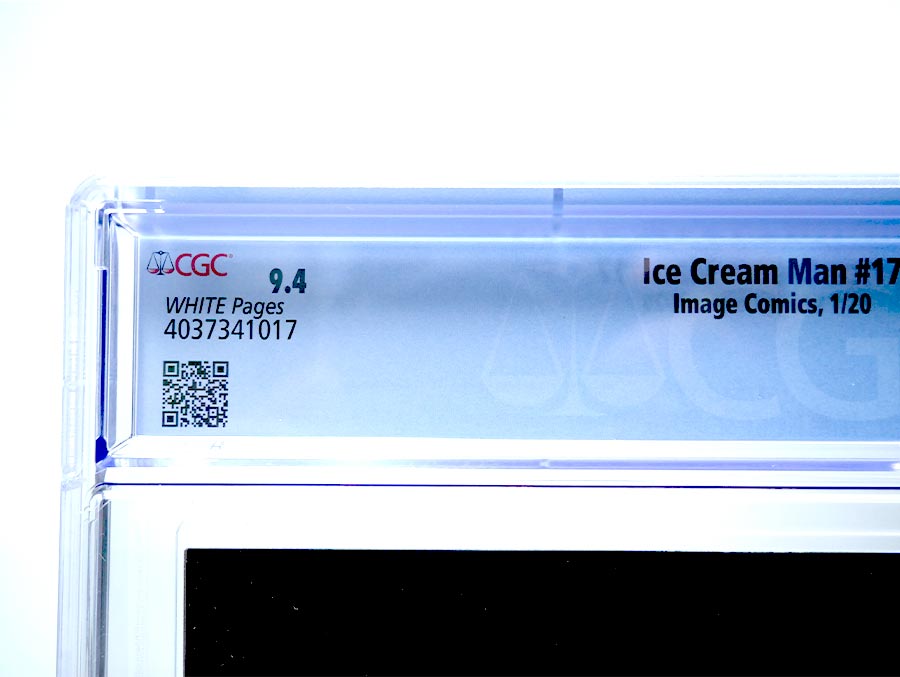 Ice Cream Man #17 Cover C CGC 9.4 Regular Martin Morazzo & Chris O Halloran Cover