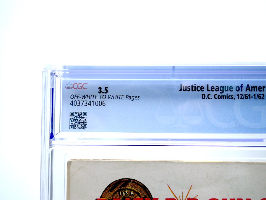 Justice League Of America #8 Cover B CGC 3.5