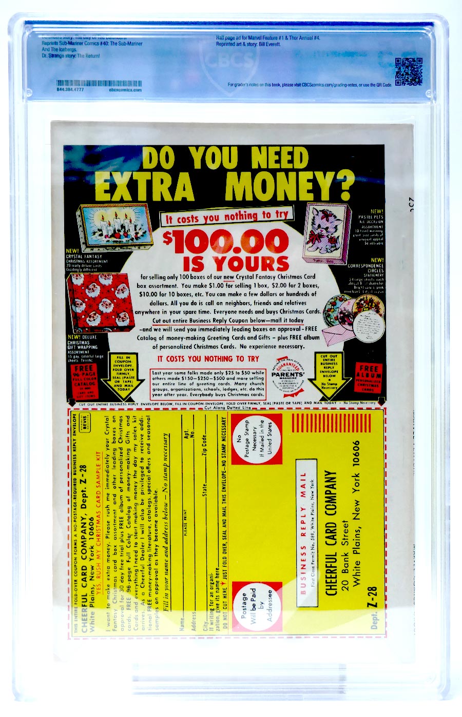 Marvel Feature #1 Cover C CBCS 5.5 1st Ptg