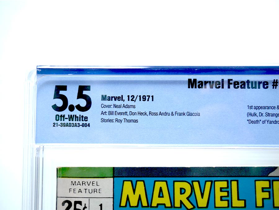 Marvel Feature #1 Cover C CBCS 5.5 1st Ptg