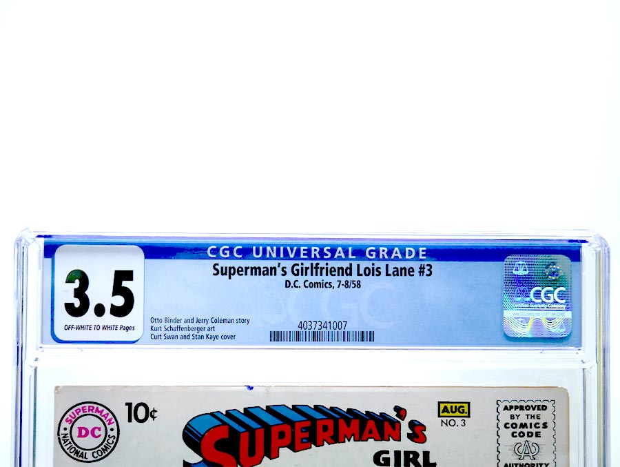 Supermans Girlfriend Lois Lane #3 Cover B CGC 3.5