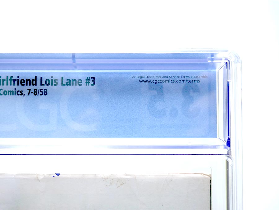 Supermans Girlfriend Lois Lane #3 Cover B CGC 3.5