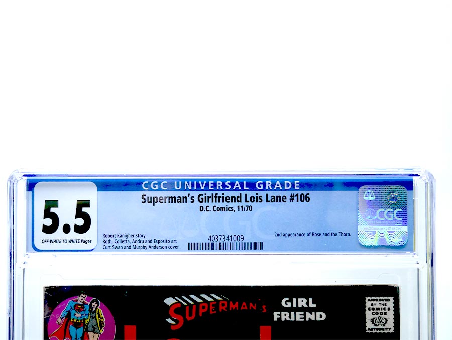 Supermans Girlfriend Lois Lane #106 Cover B CGC 5.5