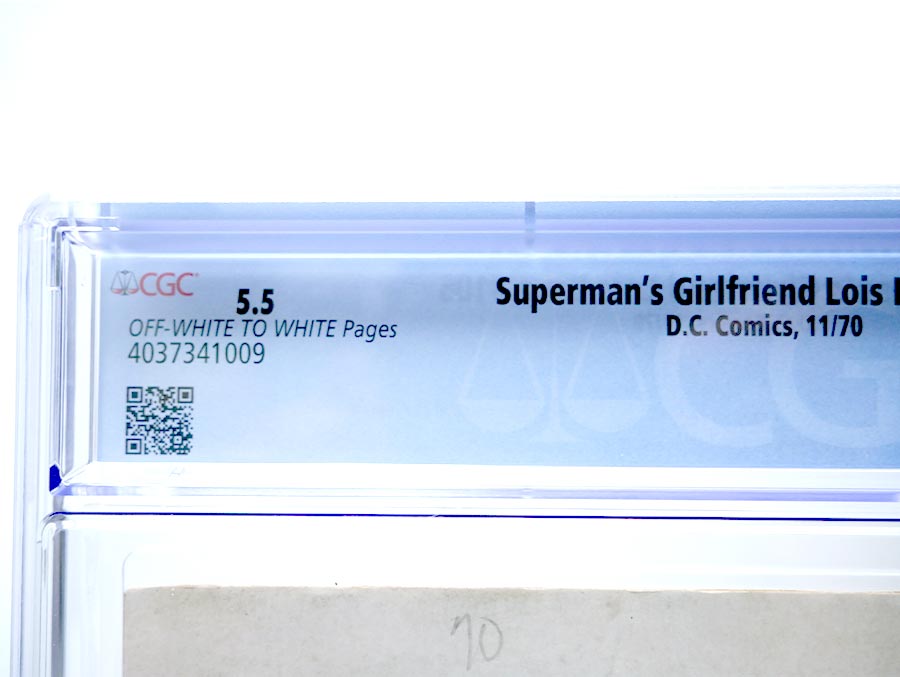 Supermans Girlfriend Lois Lane #106 Cover B CGC 5.5