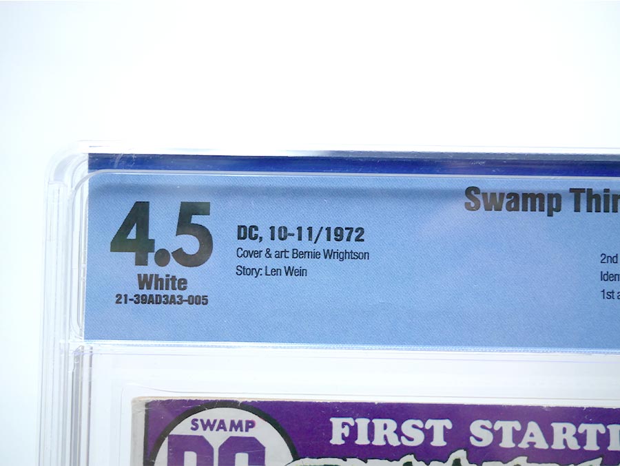 Swamp Thing Vol 1 #1 Cover B CBCS 4.5