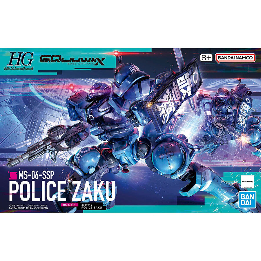 Mobile Suite Gundam GquuuuuuX High Grade 1/144 Kit #2 MS-06-SSP Police Zaku