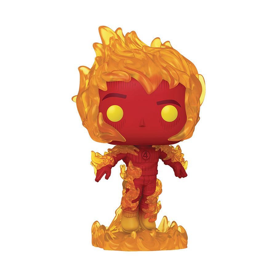 POP Marvel Fantastic Four First Steps Human Torch Vinyl Bobble Head