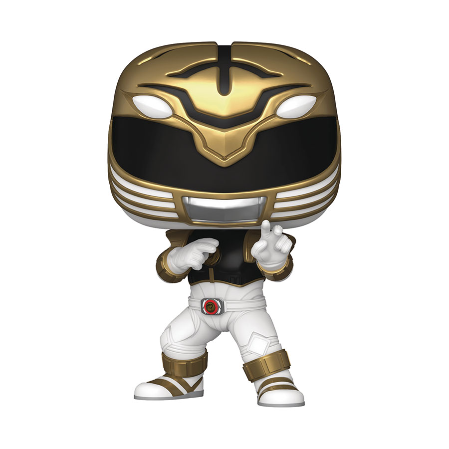 POP Movies Mighty Morphin Power Rangers The Movie White Ranger Vinyl Figure