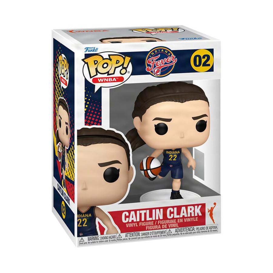 POP WNBA Indiana Fever Caitlin Clark Vinyl Figure