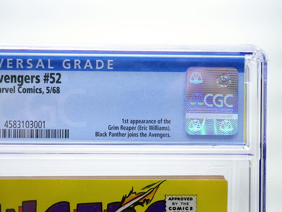 Avengers #52 Cover B CGC 9.0