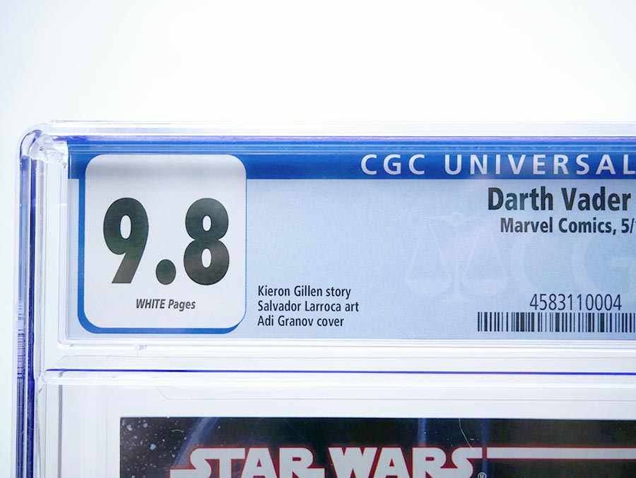 Darth Vader #3 Cover H CGC 9.8 1st Ptg Regular Adi Granov Cover