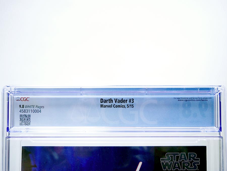 Darth Vader #3 Cover H CGC 9.8 1st Ptg Regular Adi Granov Cover