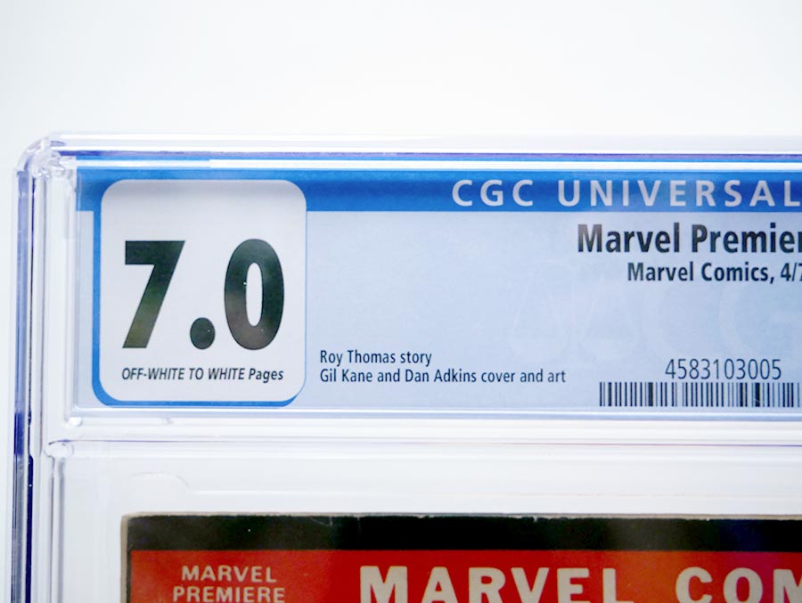 Marvel Premiere #1 Cover B CGC 7.0