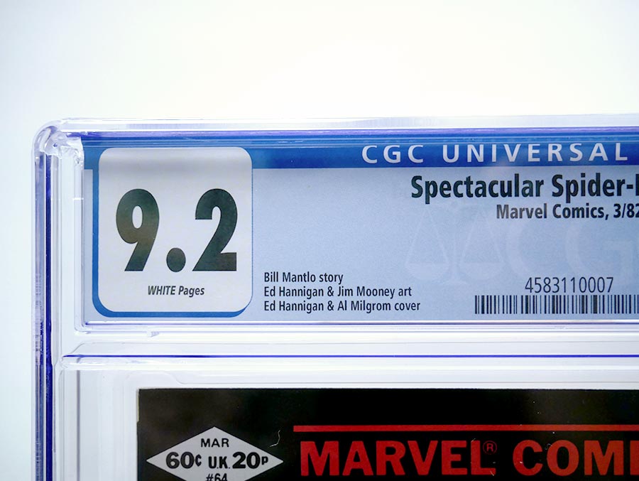 Spectacular Spider-Man #64 Cover B CGC 9.2