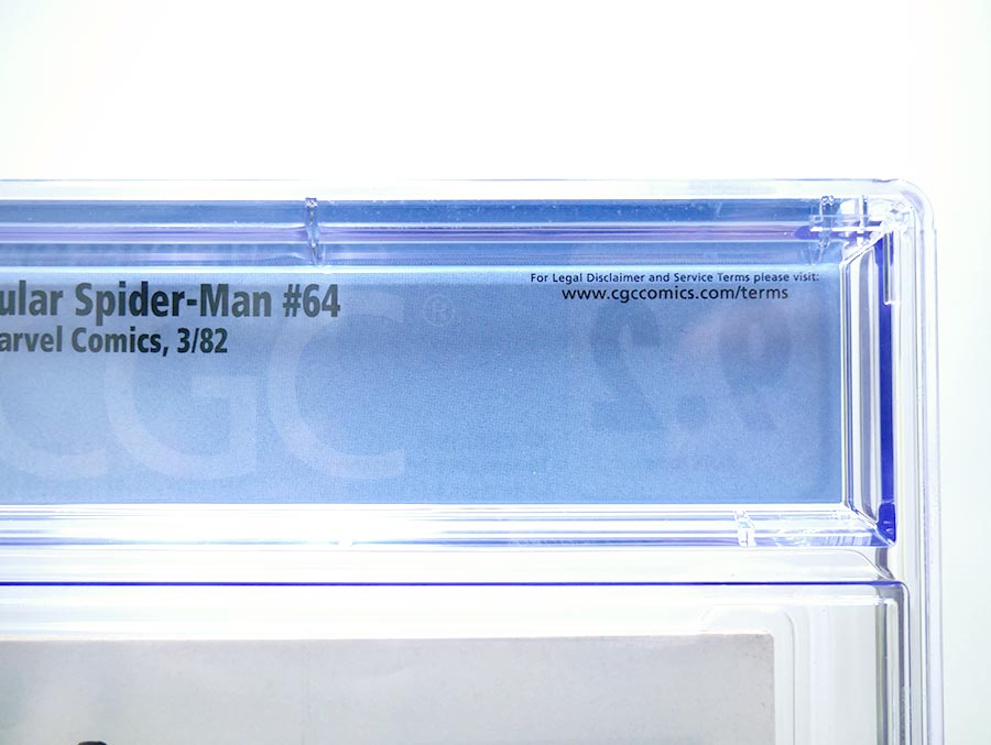 Spectacular Spider-Man #64 Cover B CGC 9.2