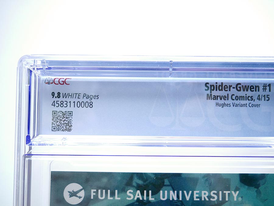 Spider-Gwen #1 Cover W Incentive Adam Hughes Variant Cover CGC 9.8