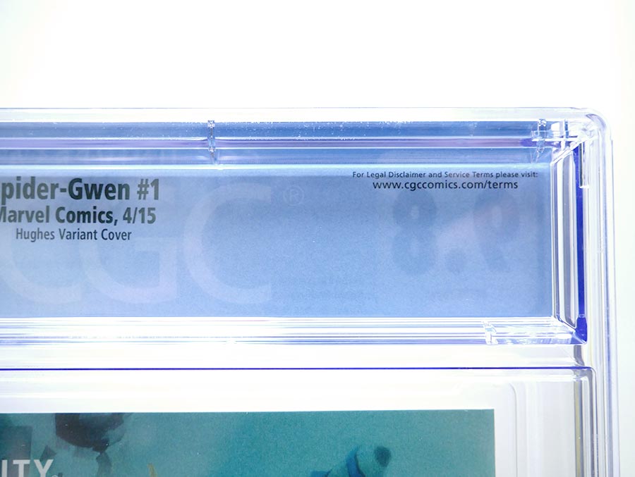 Spider-Gwen #1 Cover W Incentive Adam Hughes Variant Cover CGC 9.8