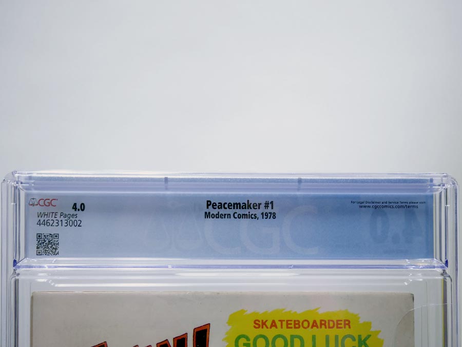 Peacemaker Modern Comics Reprint #1 Cover B CGC 4.0
