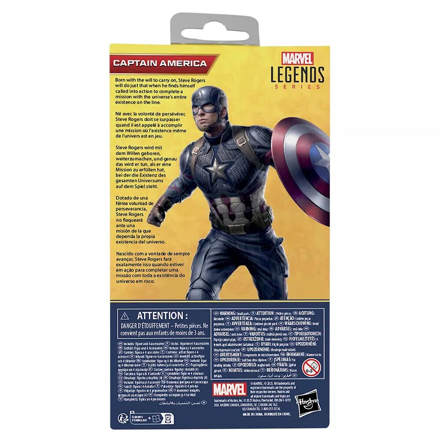 Marvel Legends Avengers Endgame Captain America 6-Inch Action Figure
