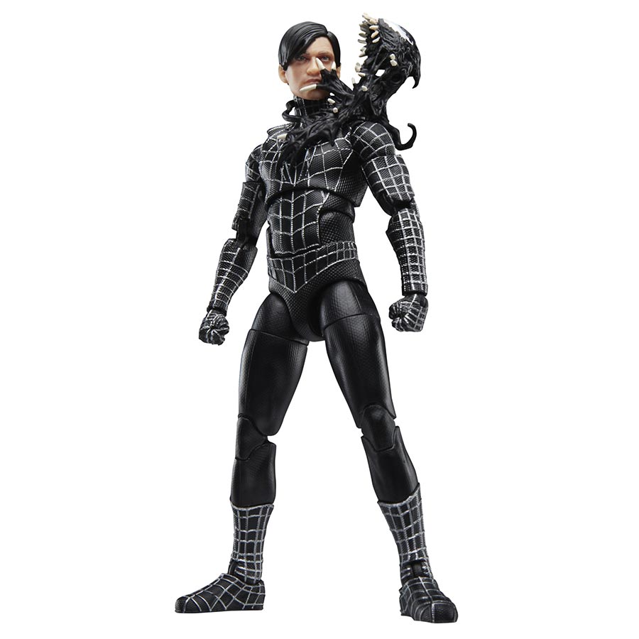 Marvel Legends Spider-Man Spider-Man 3 Symbiote Suit Spider-Man 6-Inch Action Figure