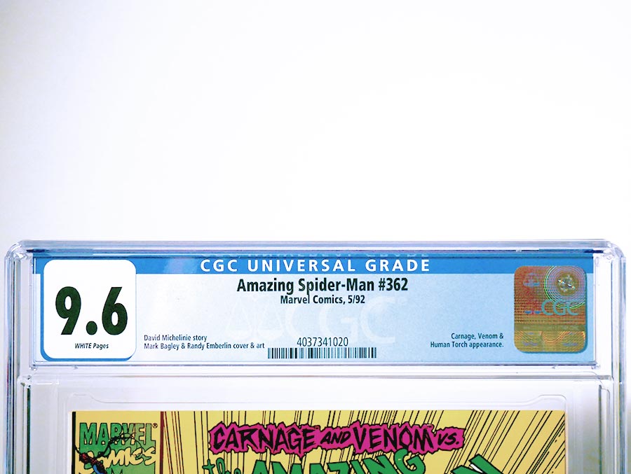 Amazing Spider-Man #362 Cover G 1st Ptg CGC 9.6