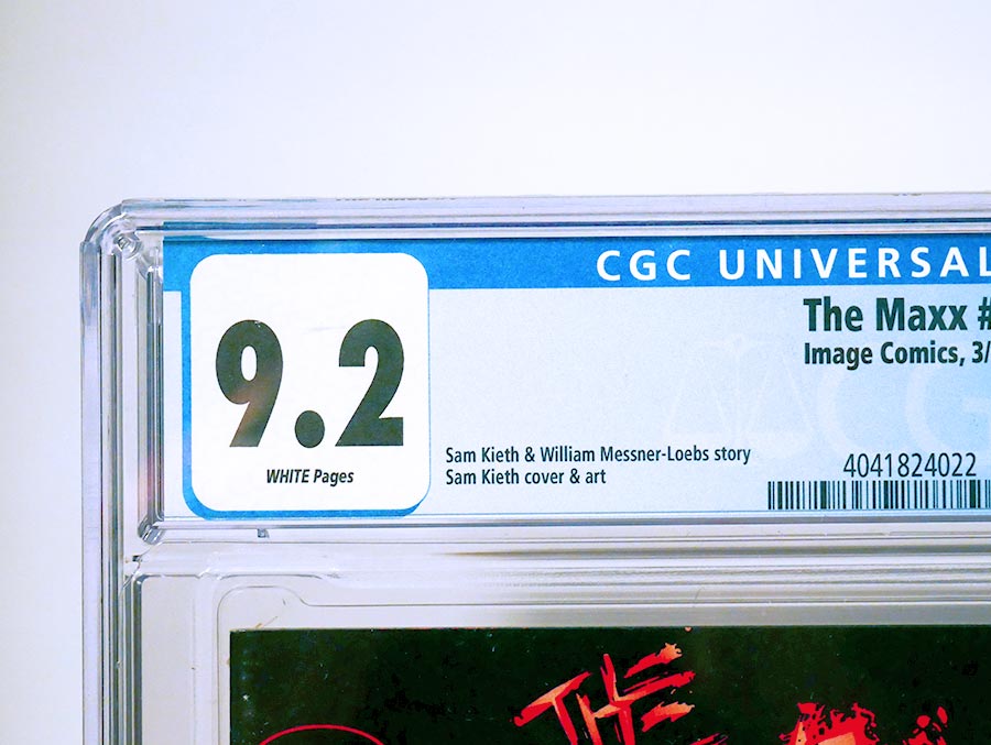 Maxx #1 Cover E Regular CGC 9.2