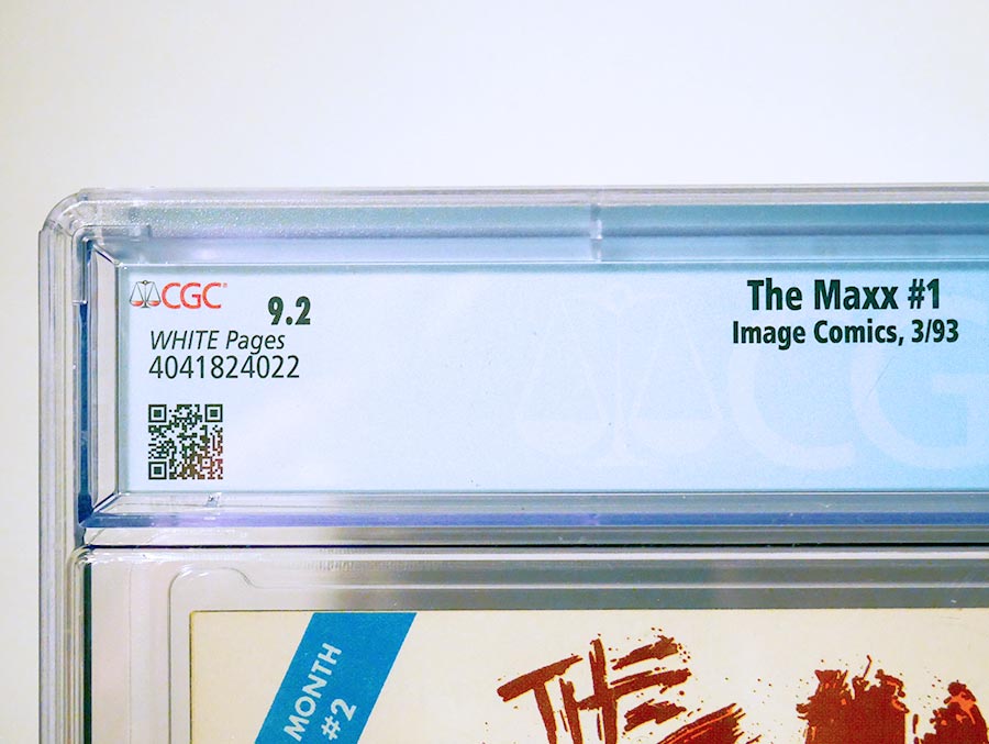 Maxx #1 Cover E Regular CGC 9.2
