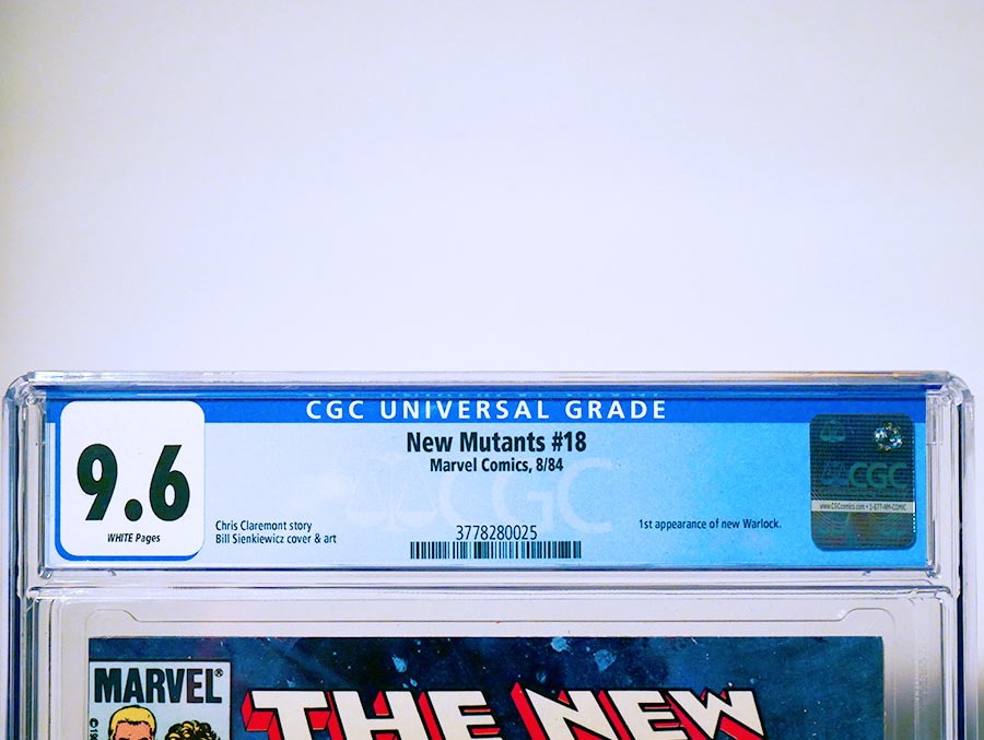 New Mutants #18 Cover C CGC 9.6