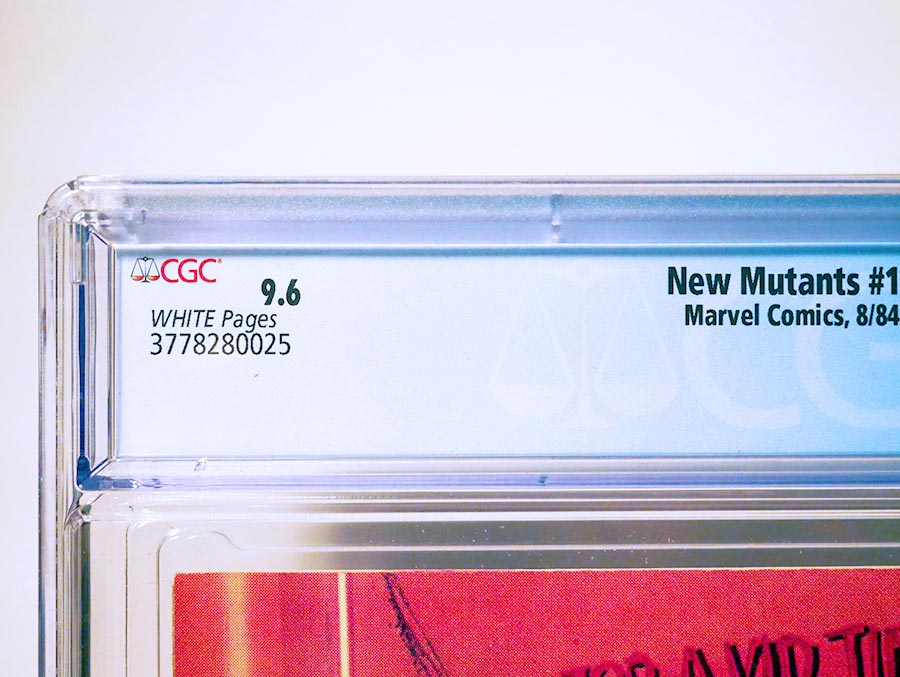 New Mutants #18 Cover C CGC 9.6