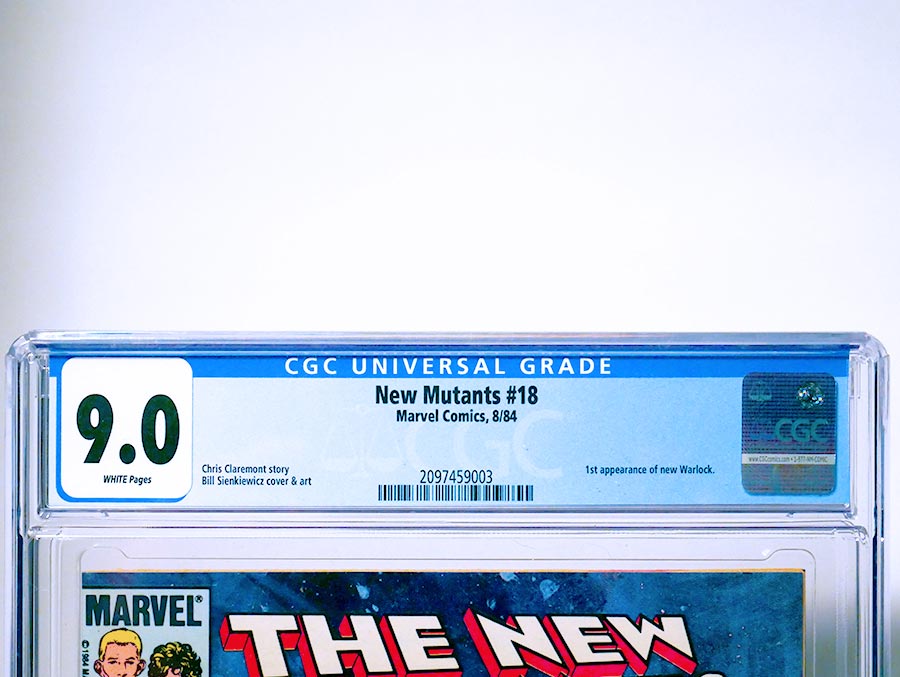 New Mutants #18 Cover D CGC 9.0
