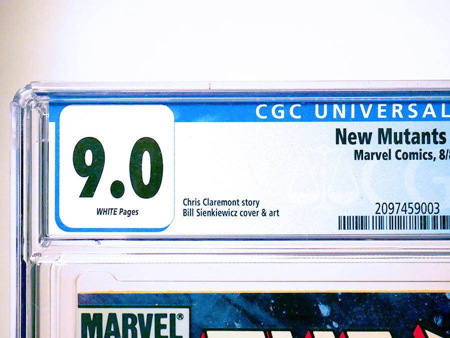 New Mutants #18 Cover D CGC 9.0