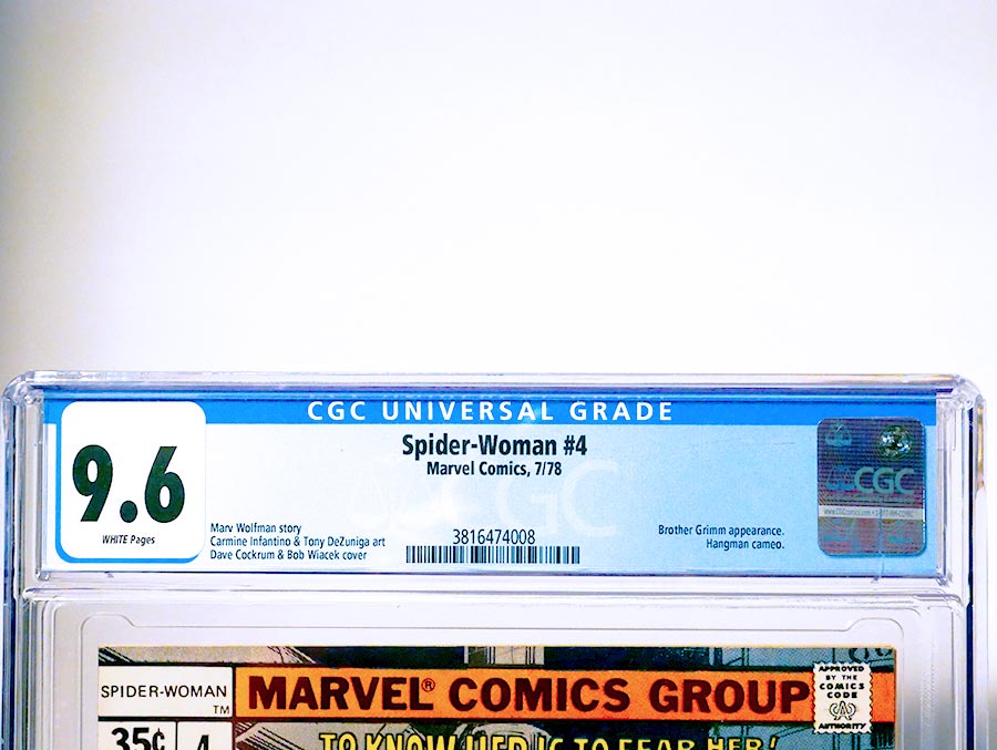 Spider-Woman #4 Cover B CGC 9.6