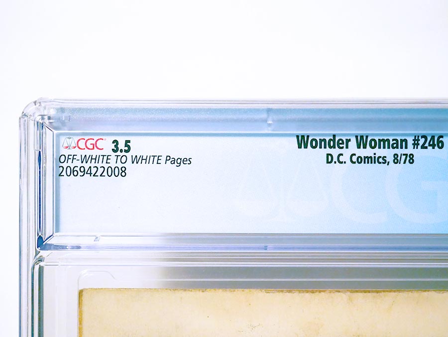 Wonder Woman #246 Cover B Mark Jewelers Insert CGC 3.5