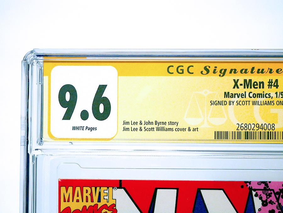 X-Men Vol 2 #4 Cover F CGC Signature Series 9.6 Signed By Scott Williams
