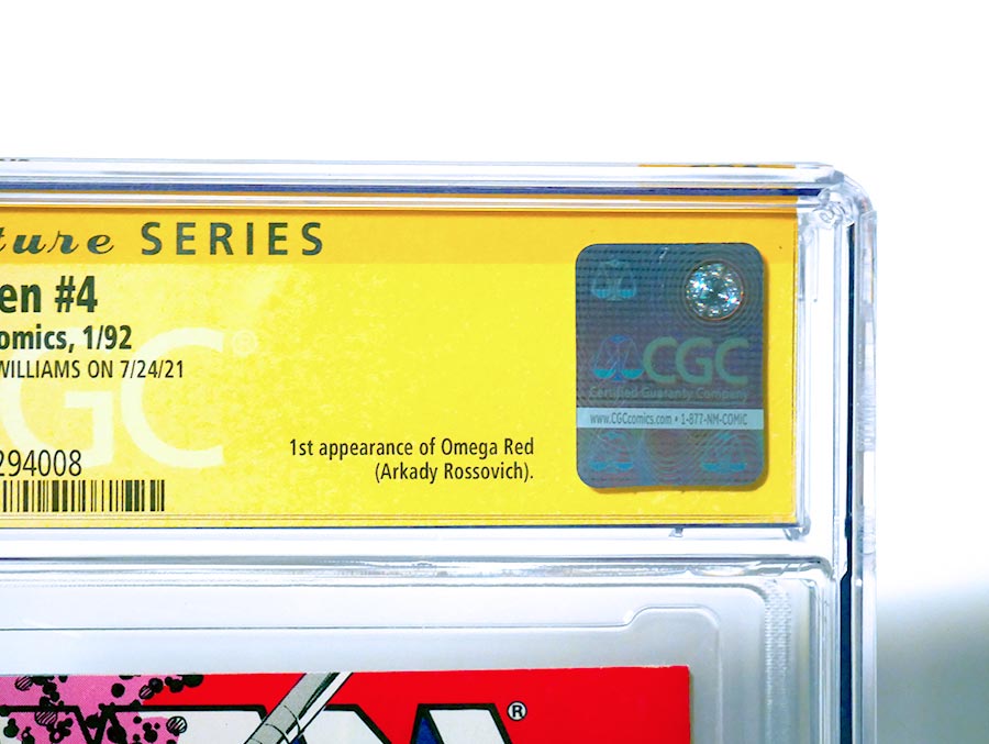 X-Men Vol 2 #4 Cover F CGC Signature Series 9.6 Signed By Scott Williams