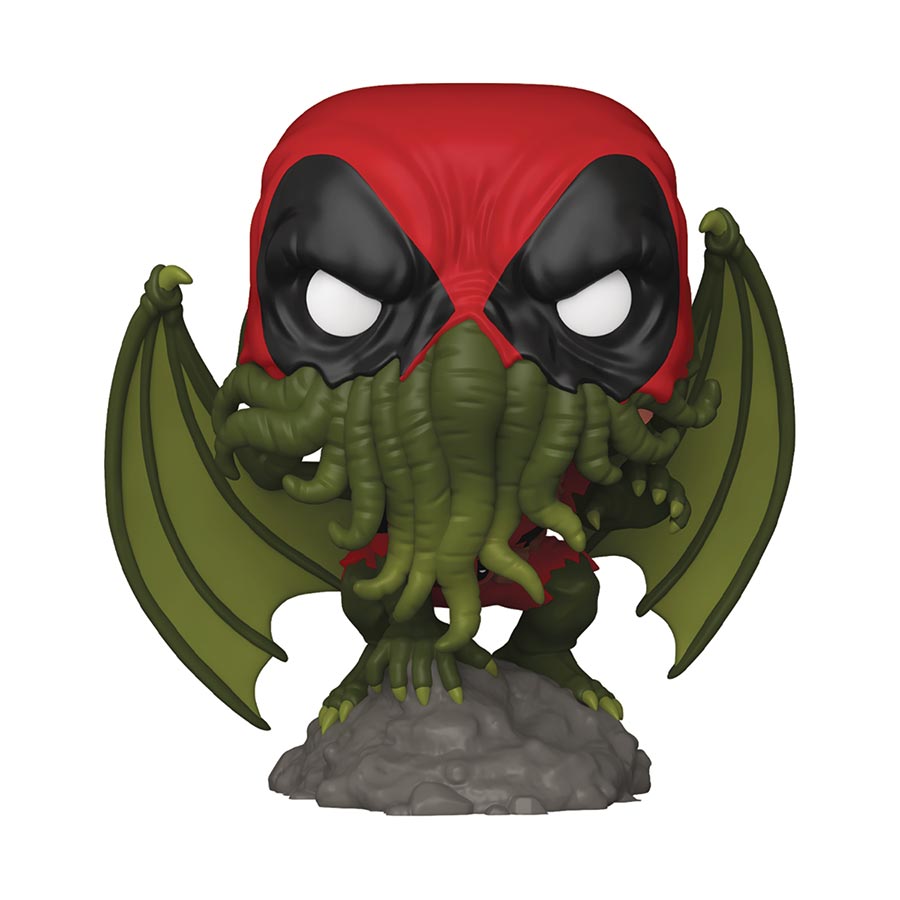 POP Plus Deadpool Literary Classic Deadpool As Cthulhu Vinyl Bobble Head