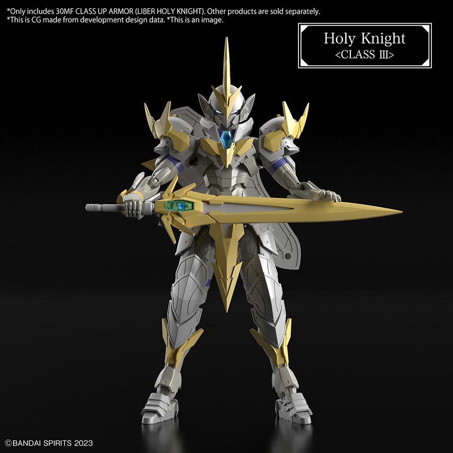 30 Minutes Fantasy Class Up Armor Kit - Box Of 12 - #A-01 Liber Holy Knight