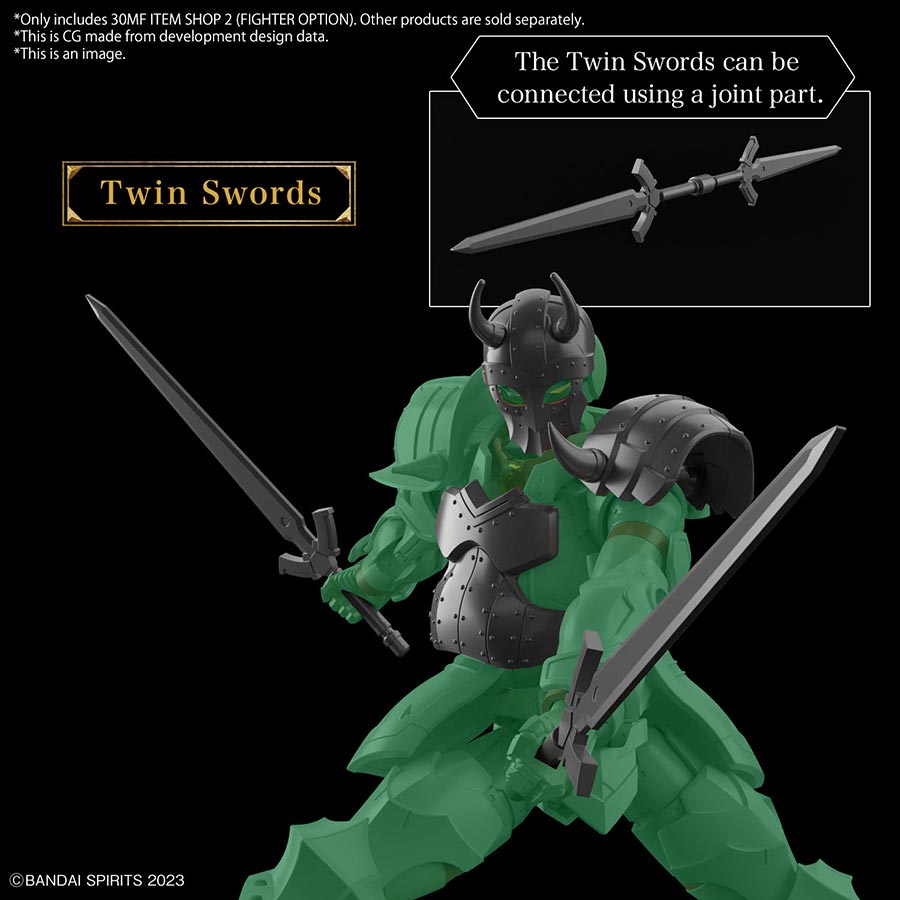 30 Minutes Fantasy Item Shop Kit #I-02 Fighter Option