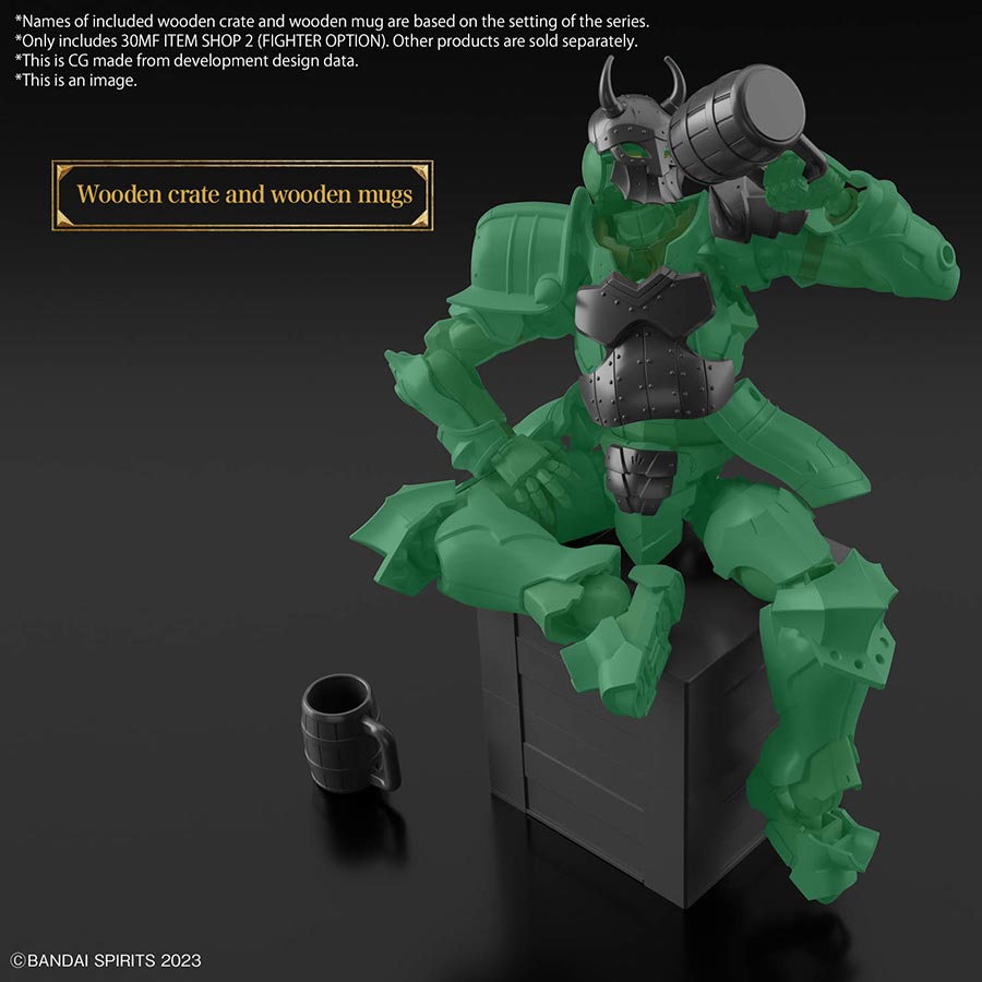 30 Minutes Fantasy Item Shop Kit #I-02 Fighter Option