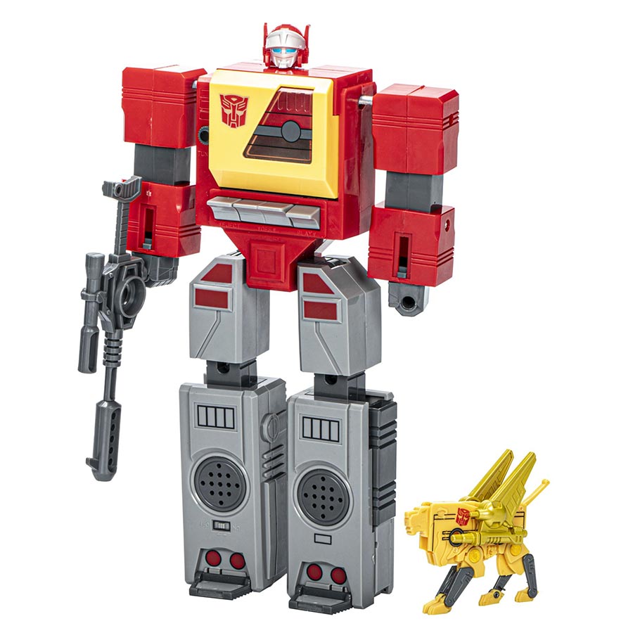 Transformers Retro G1 40th Anniversary Blaster & Steeljaw 7-Inch Action Figure