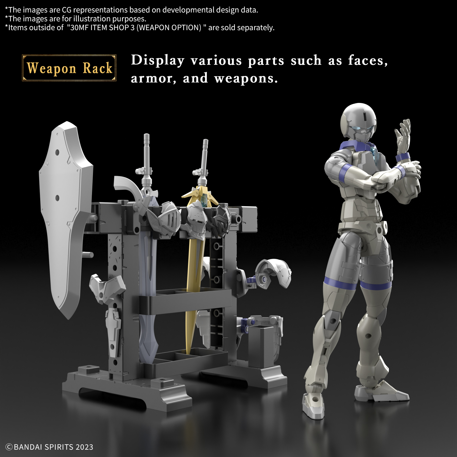 30 Minutes Fantasy Item Shop Kit #I-03 Weapon Option