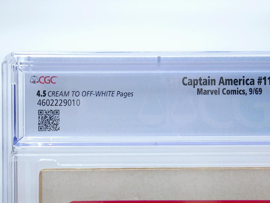 Captain America Vol 1 #117 Cover D CGC 4.5