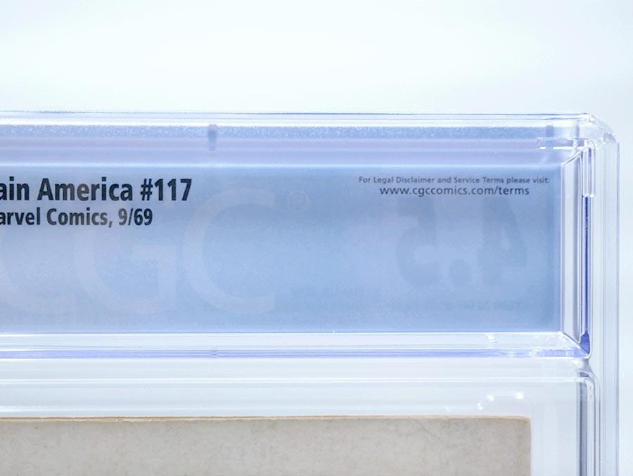 Captain America Vol 1 #117 Cover D CGC 4.5