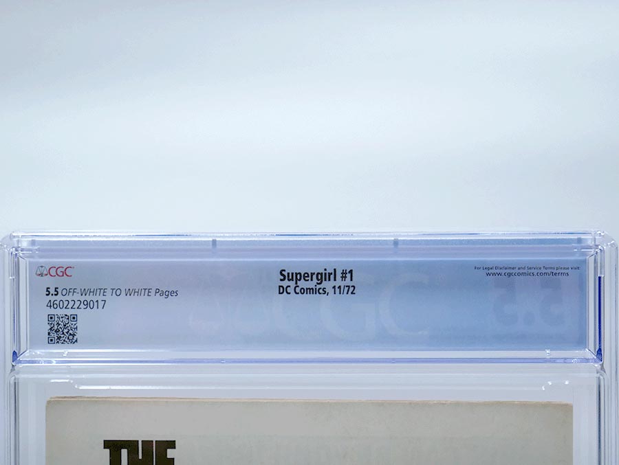 Supergirl Vol 1 #1 Cover C CGC 5.5