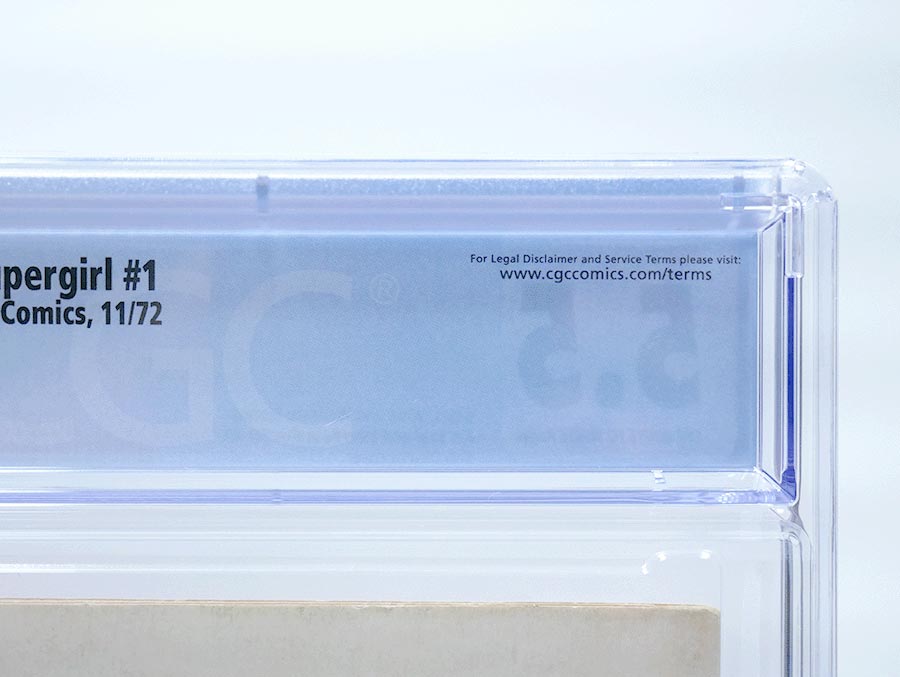 Supergirl Vol 1 #1 Cover C CGC 5.5