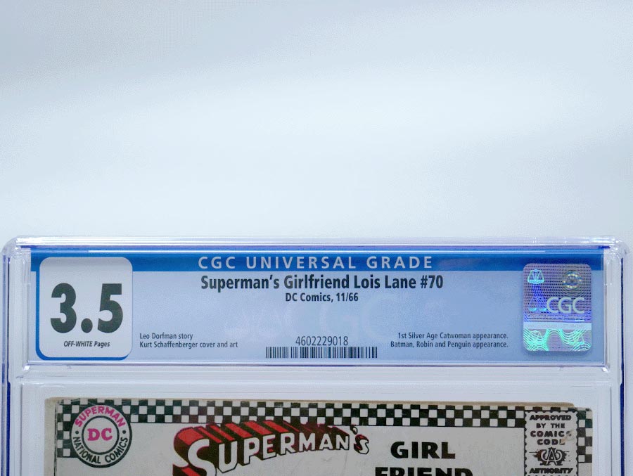 Supermans Girlfriend Lois Lane #70 Cover C CGC 3.5