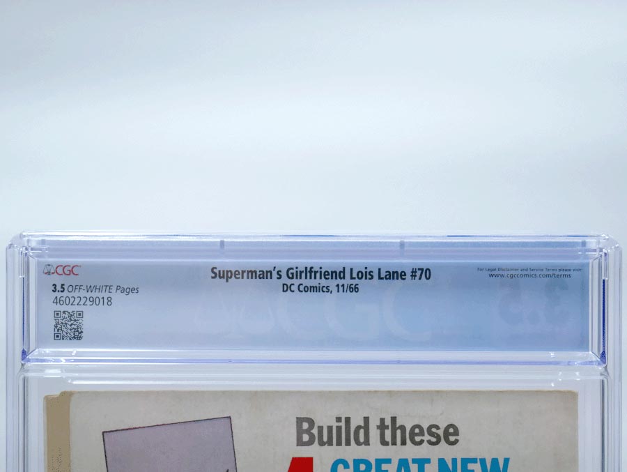 Supermans Girlfriend Lois Lane #70 Cover C CGC 3.5