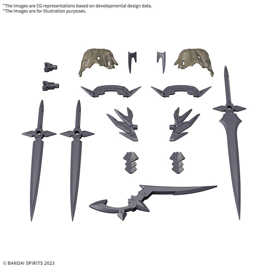 30 Minutes Fantasy Class Up Armor Kit - Box Of 12 - #A-12 Rosan Assassin Slash